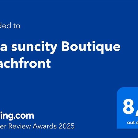 Villa Suncity Boutique Beachfront Ayia Napa Exterior foto